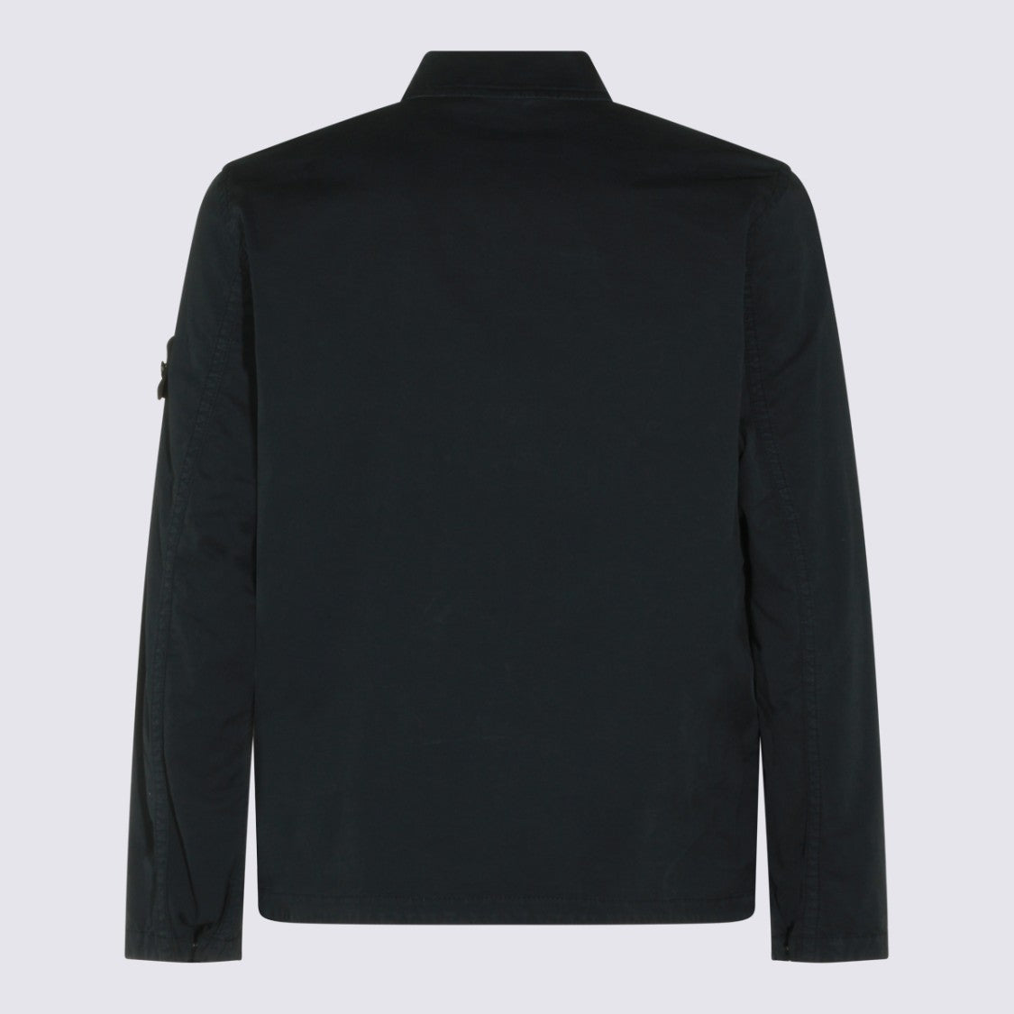 Stone Island Long-Sleeved Minimalist Shirt With Classic Collar