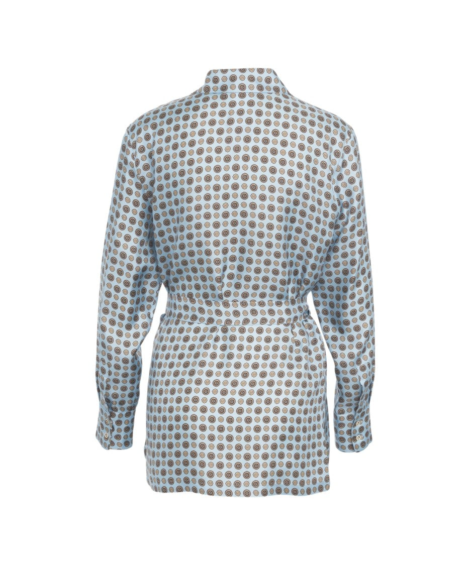 Max Mara Boccale' Belted Blouse