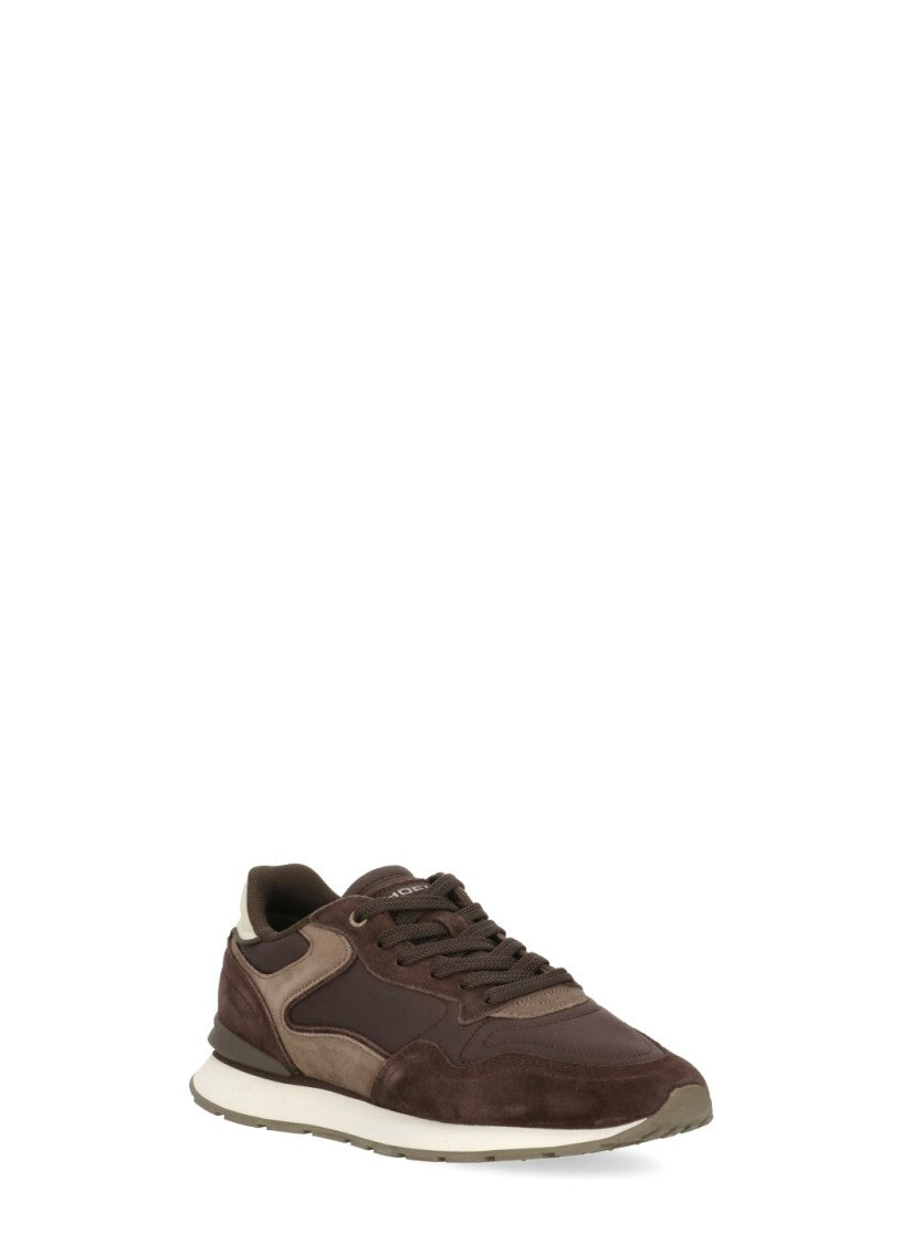 Hoff Brown Tone-On-Tone Laces Suede Sneakers