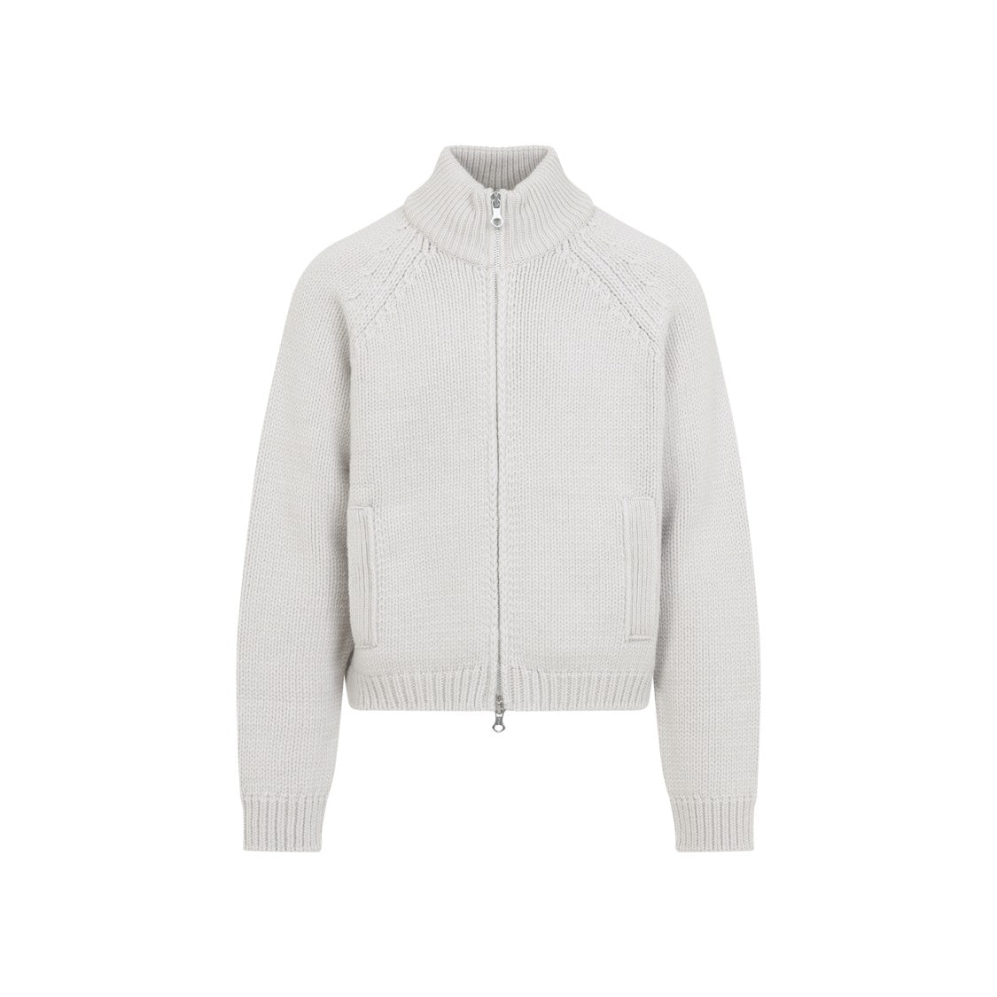 Our Legacy Contemporary White Extrafine Merino Wool Sweater