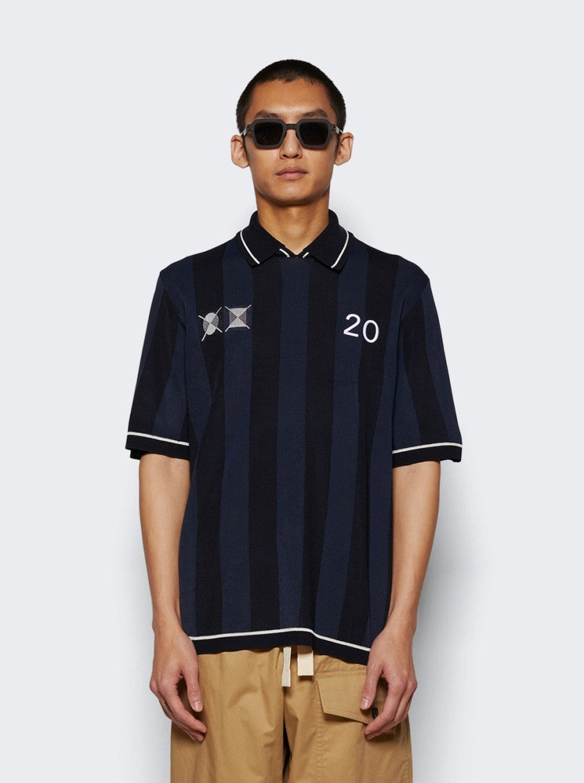 Jacquemus Liga Polo Shirt Dark Navy