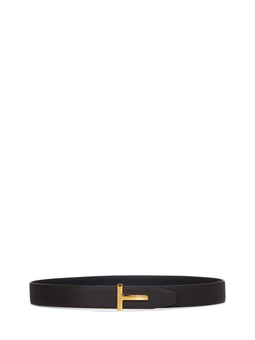 Tom Ford Brown Leather Belt