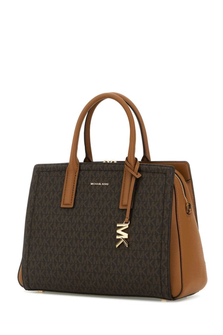 Michael Michael Kors Printed Canvas Medium Laila Handbag