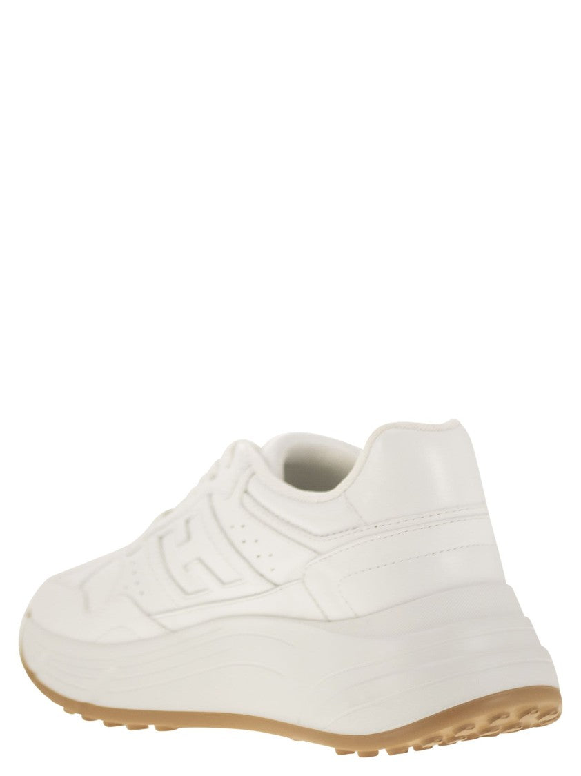 Hogan H669 - Hi-Fi Leather Trainers