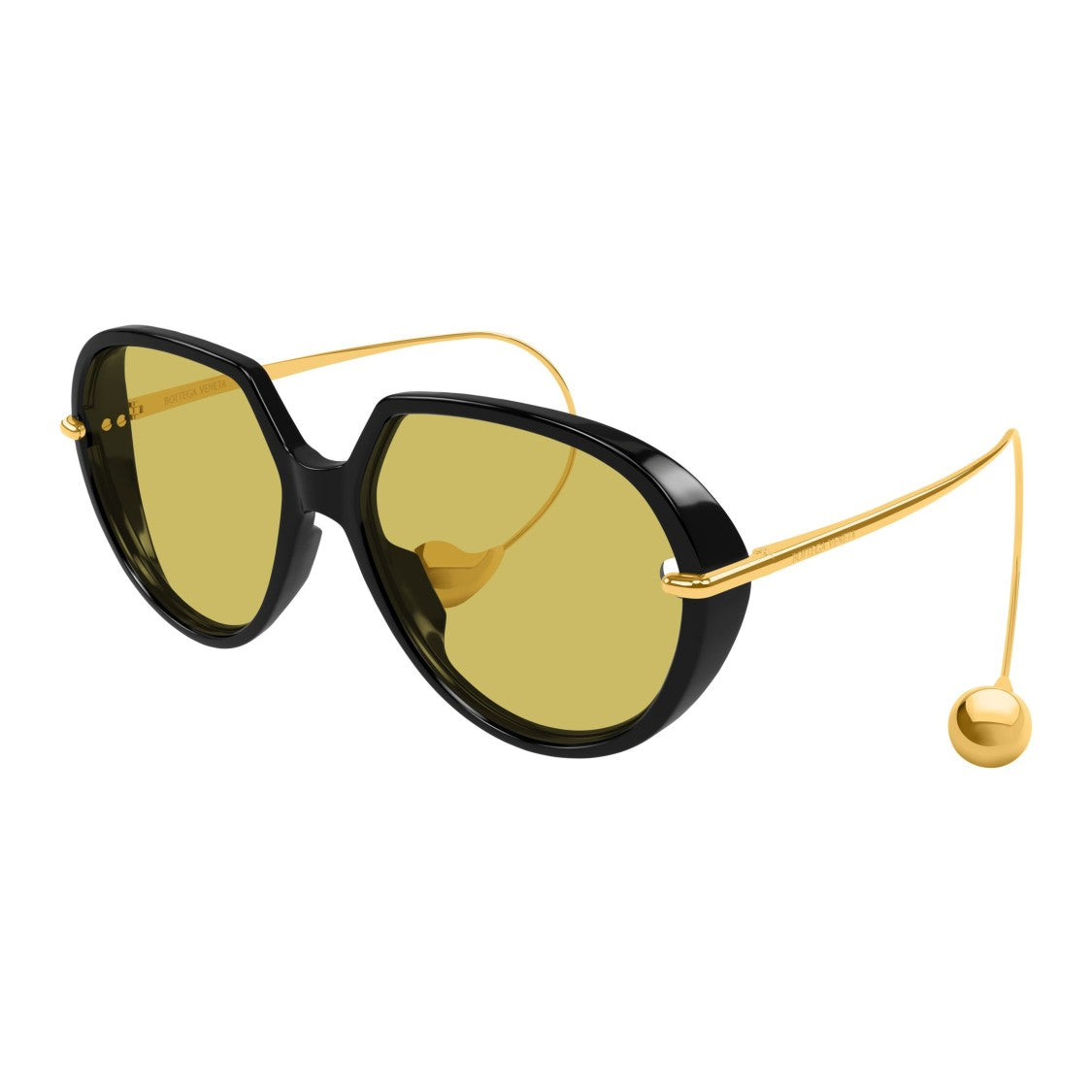 Bottega Veneta Bv1436s Oversized Round Sunglasses