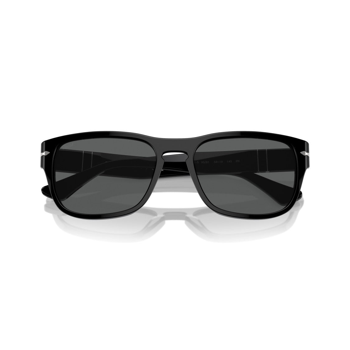 Persol 0Po3341s Oversized Square Sunglasses With Silver-Tone Arrow Detail
