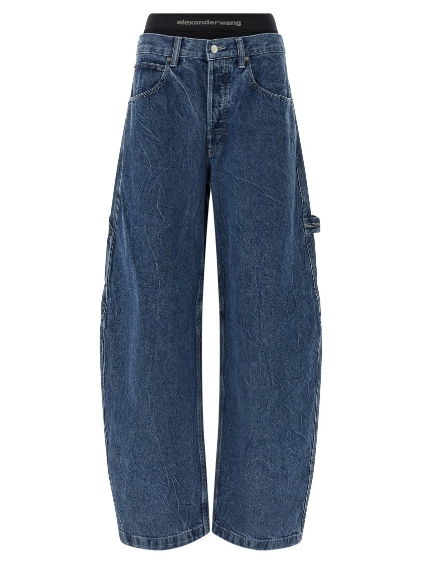 Denim X Alexander Wang Boxer Insert Jeans
