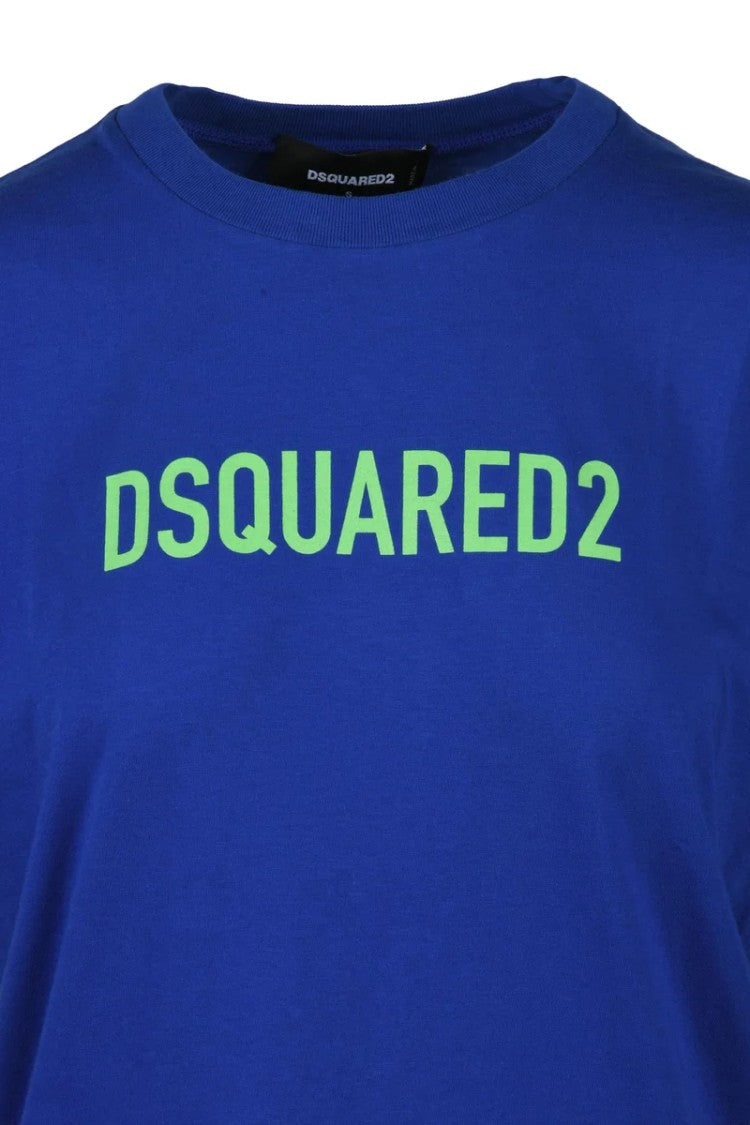 Dsquared2 Crew Neck T-Shirt - Royal Blue