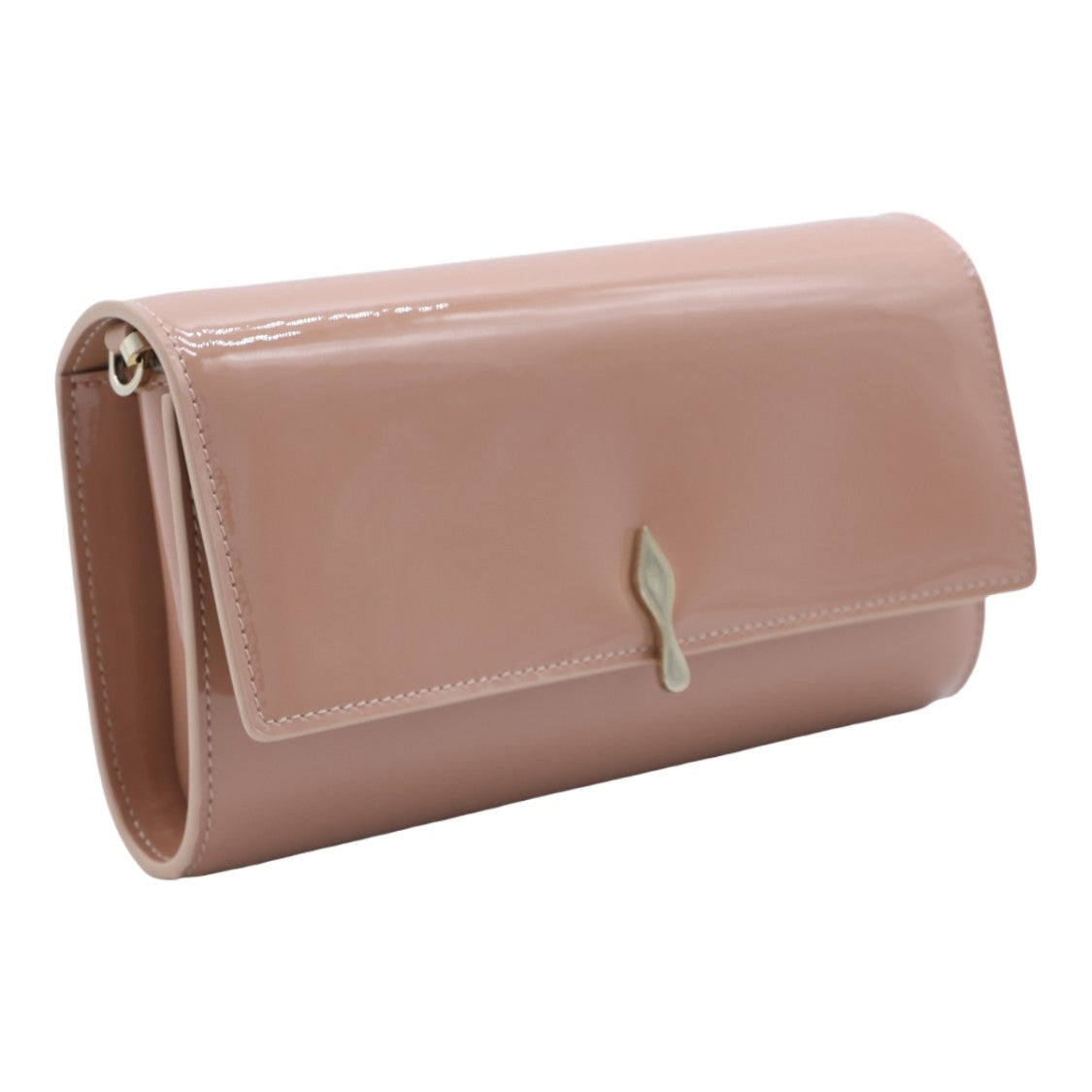 Christian Louboutin Glossy Flap-Closure Wallet
