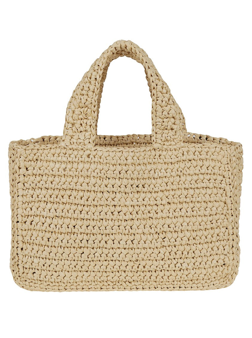 Valentino Garavani Viva Superstar Crochet Small Shopping Bag