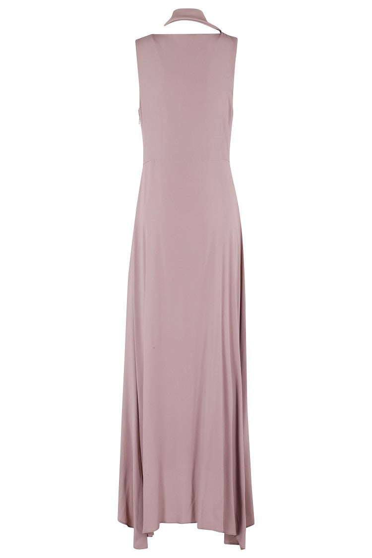 Federica Tosi Crepe De Chine Scarf Dress