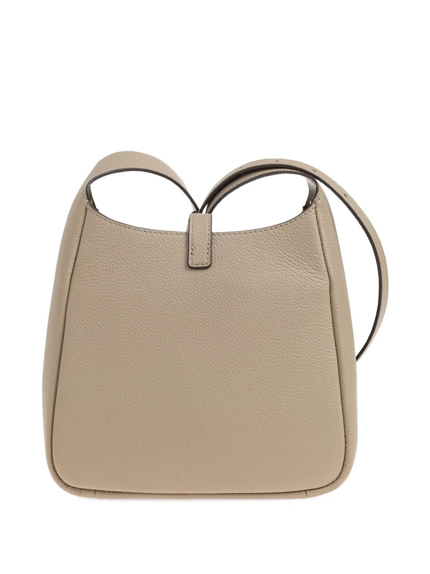 Tory Burch Miller Crossbody Pebbled Leather Bag