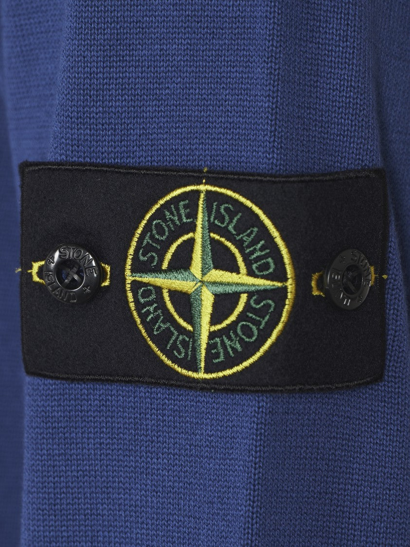 Stone Island Classic Crew Neck Knit Sweater