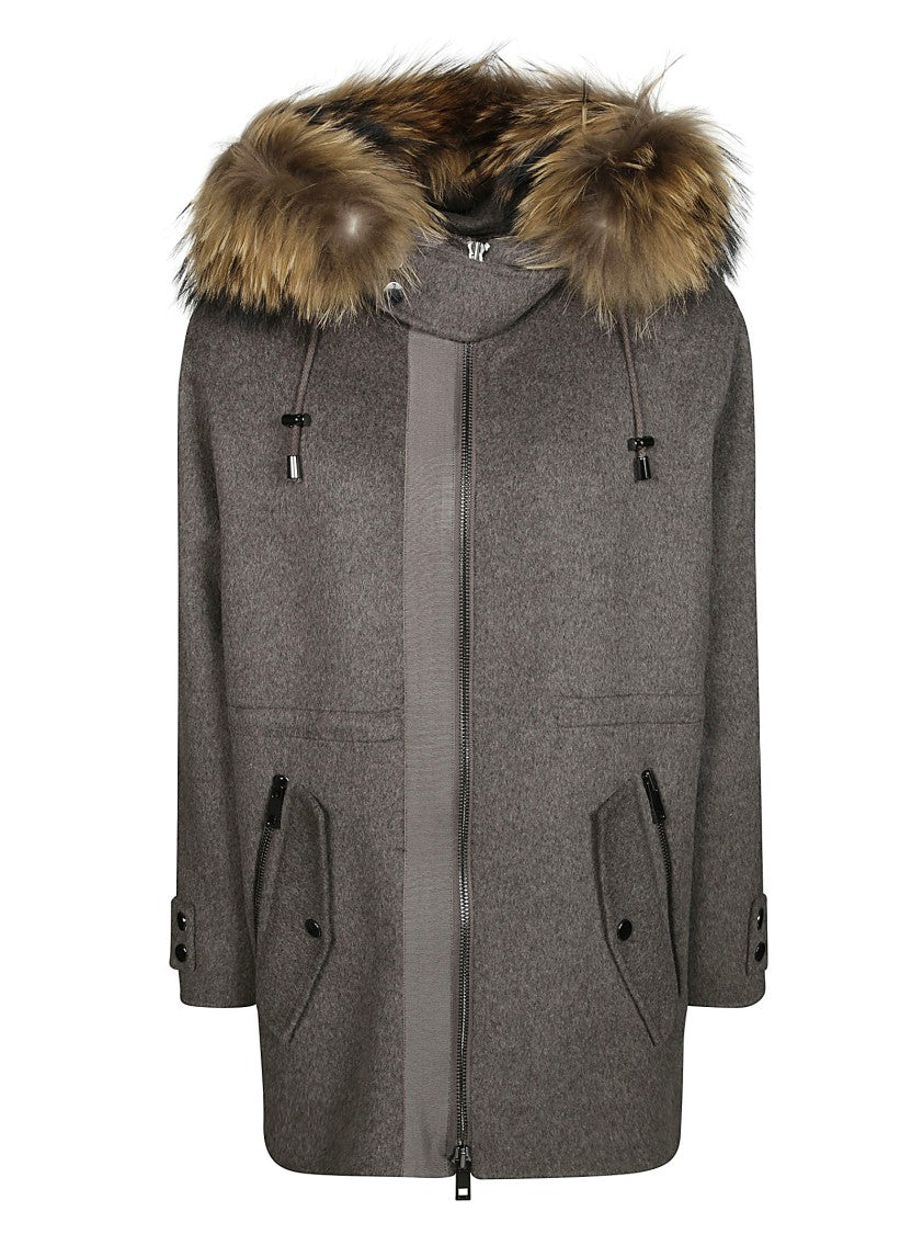 Parosh Padded Cloth Parka