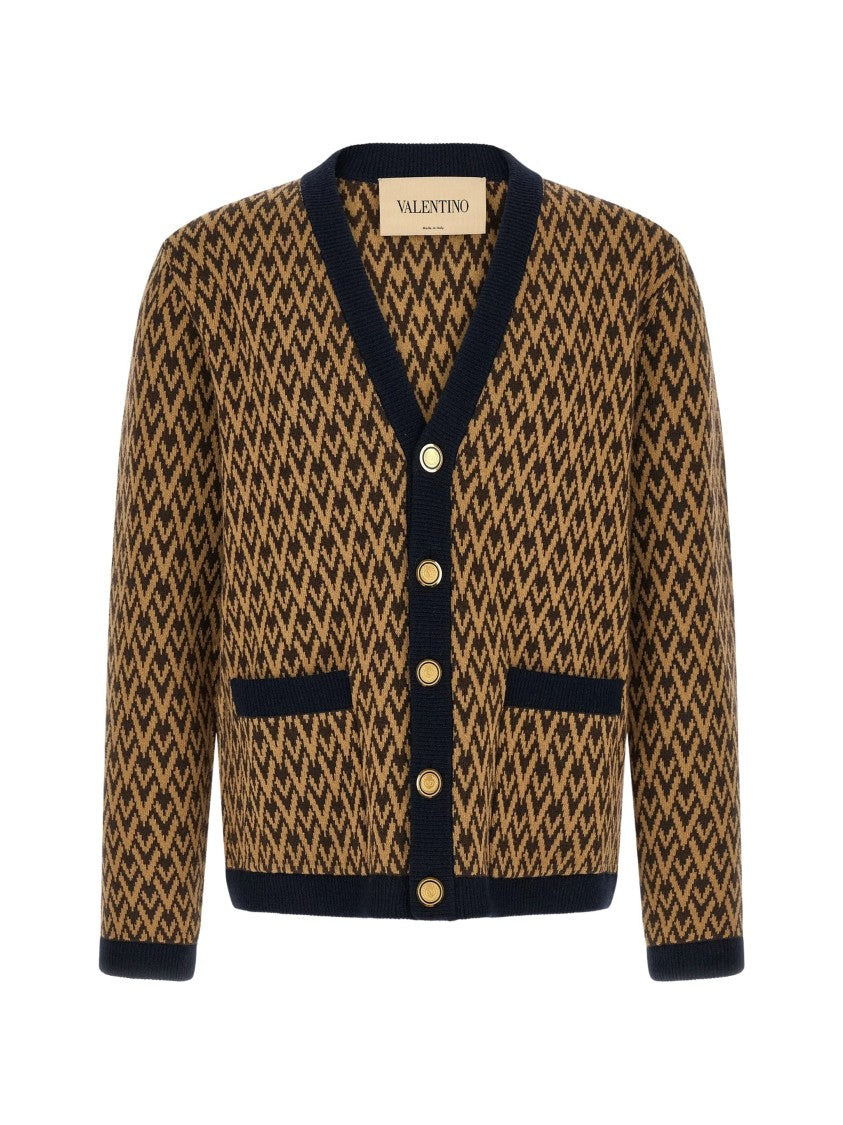 Valentino Wool Knit Cardigan