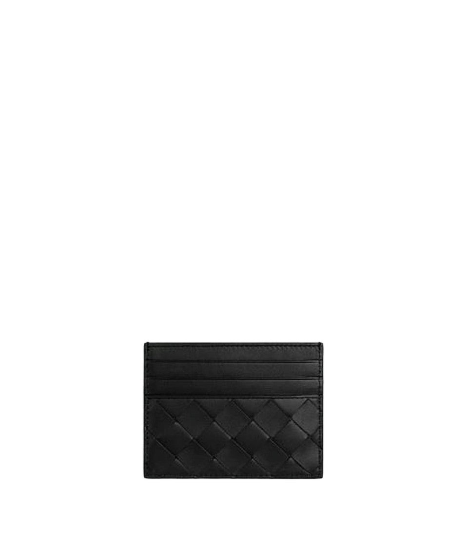 Bottega Veneta Woven Leather Card Wallet