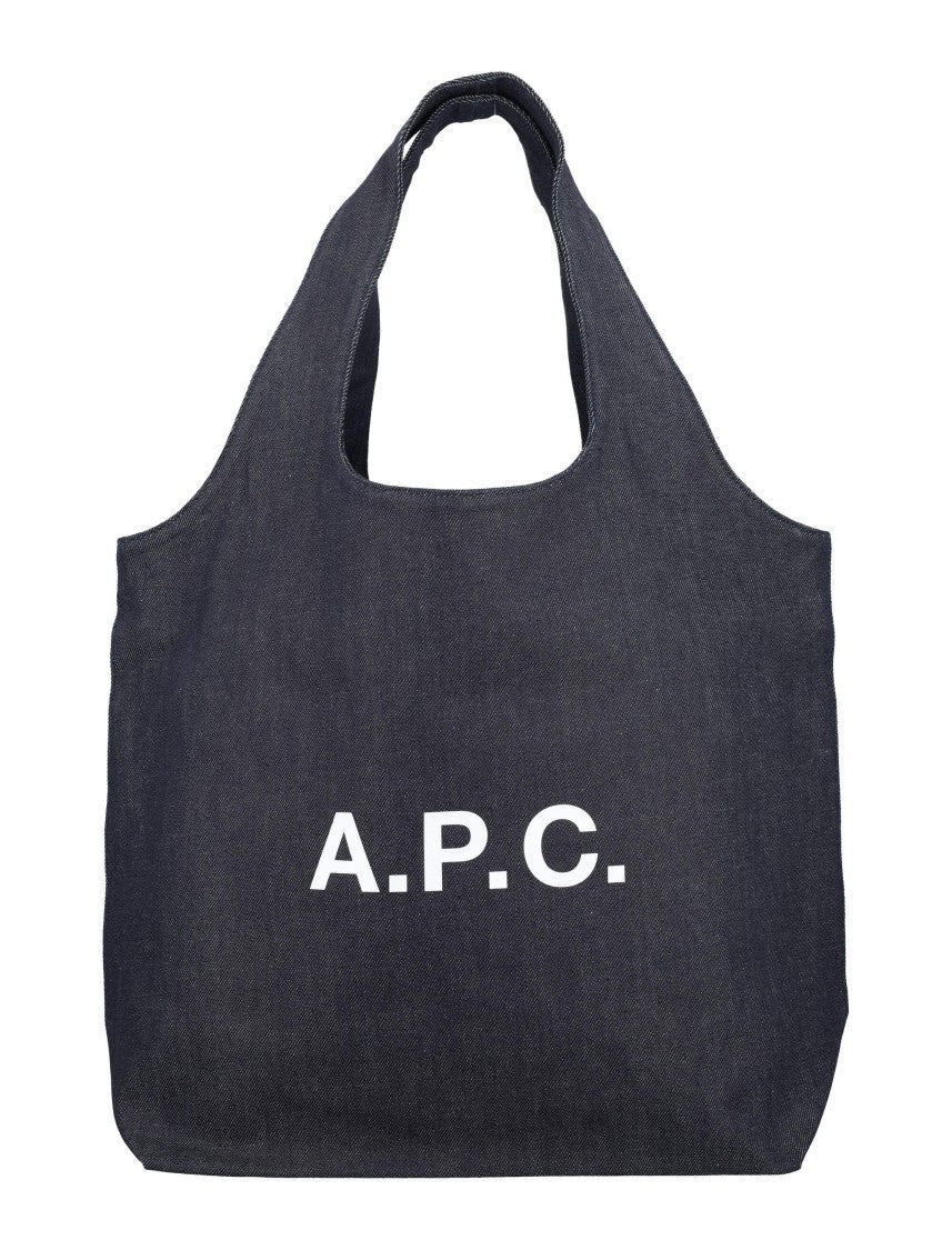 A.P.C. Oversized Denim Tote Bag