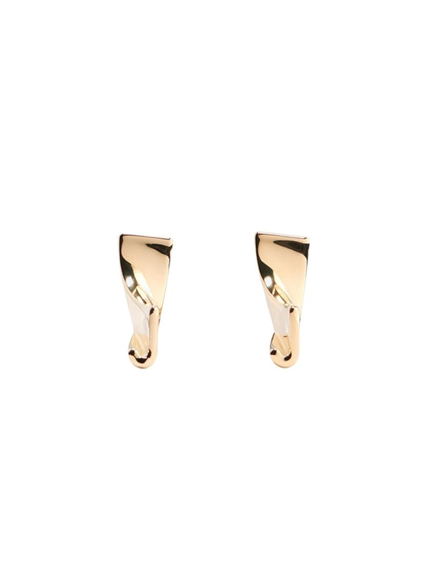 Jacquemus The J Earrings Light Gold