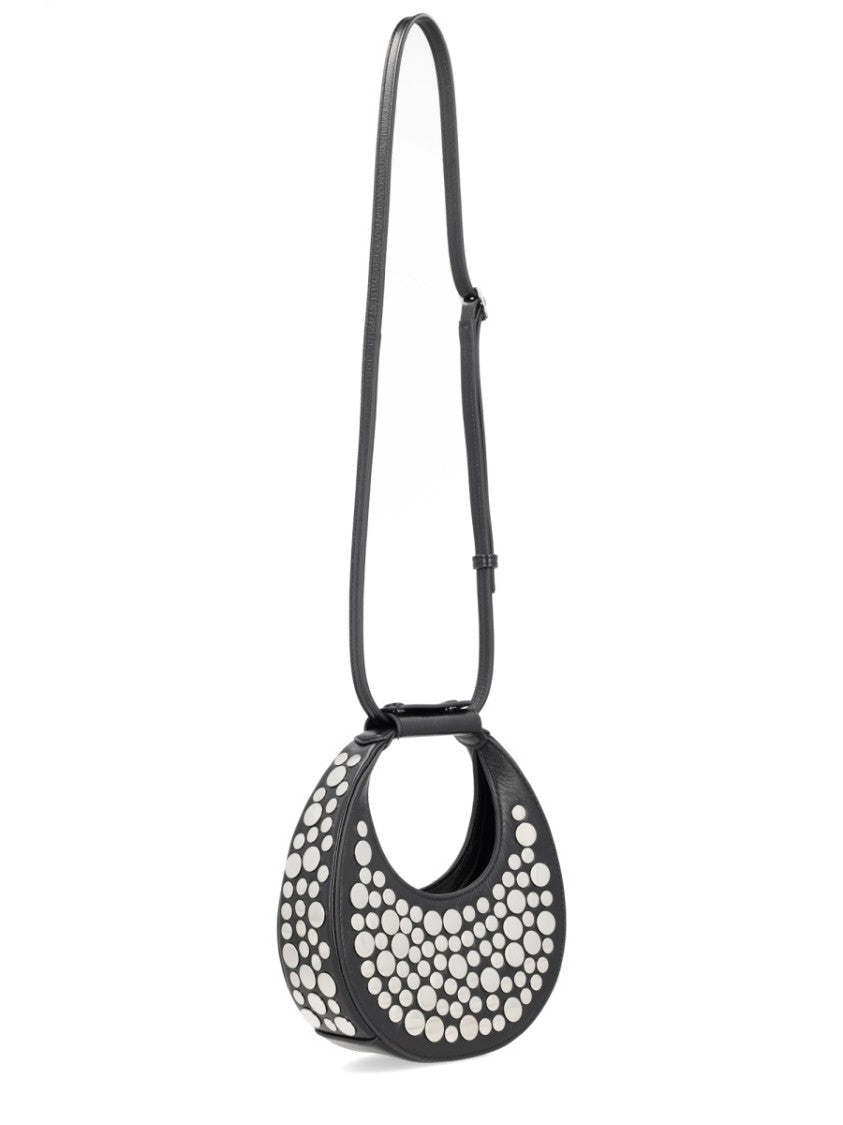Staud Black Good Night Moon Shoulder Bag