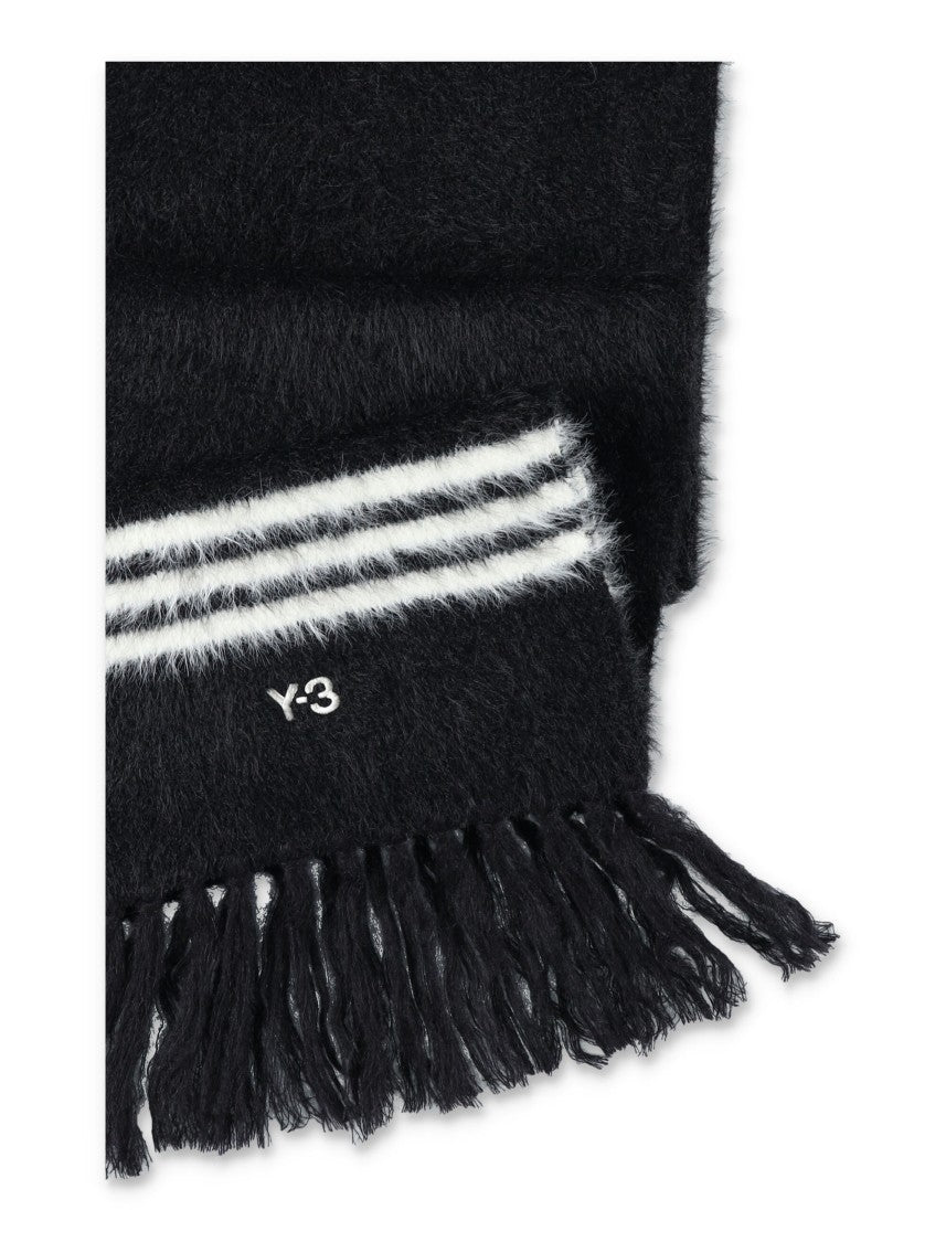 Y-3 Fringed Alpaca Scarf
