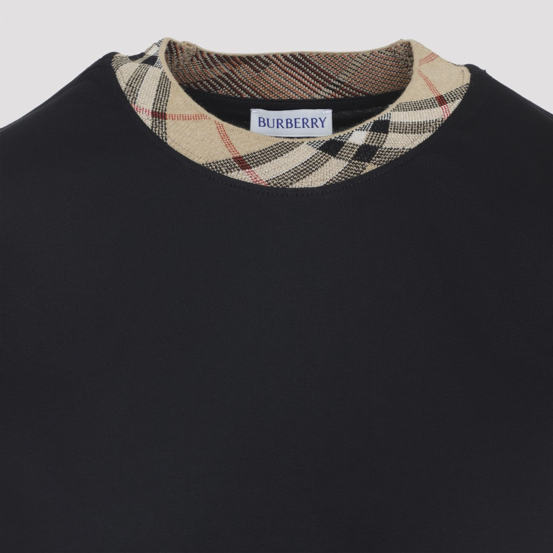 Burberry Frankie Black Cotton T-Shirt