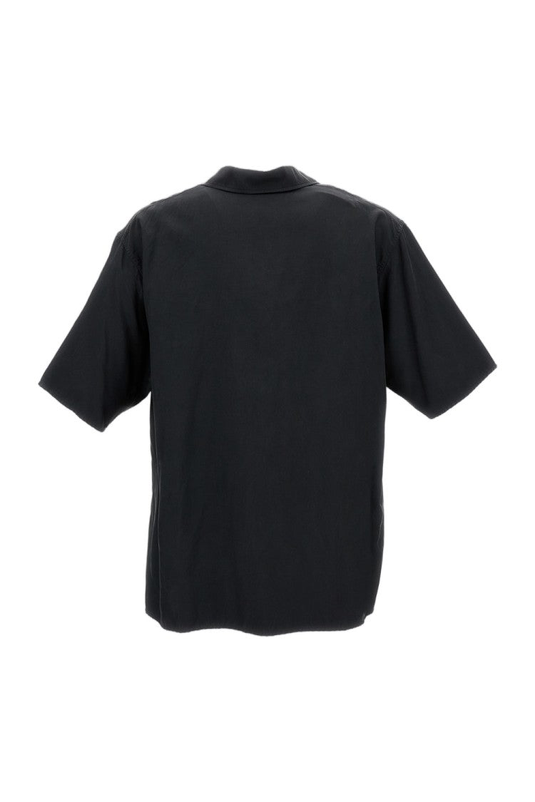 Kaptain Sunshine Silk Short-Sleeve Shirt With V-Neck