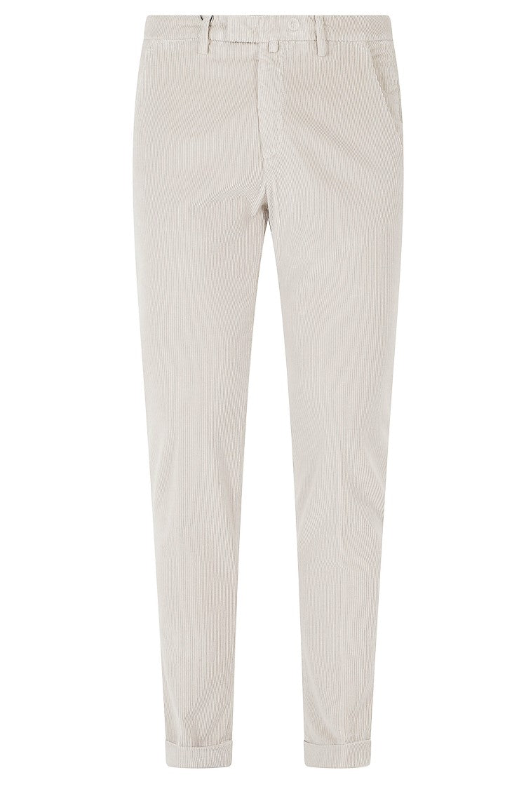 Briglia Sand 1000R Tencel Velvet Straight-Leg Pants