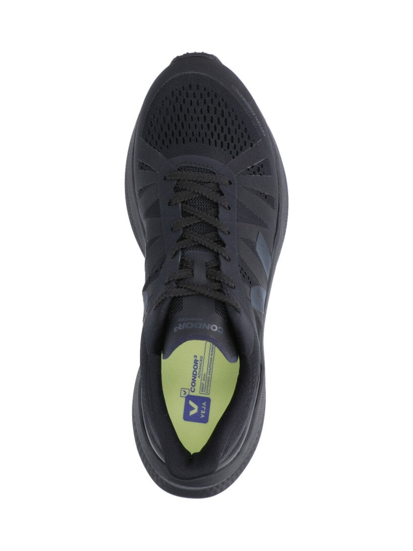 Veja Pointed Toe Sneakers With Recycled Fabric And Reflective Details