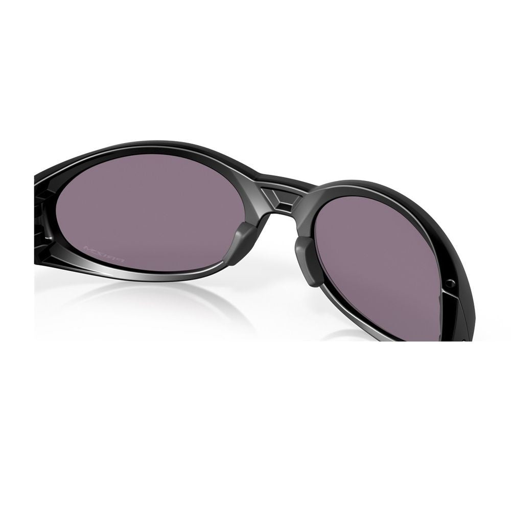 Oakley Oo9438 - Eyejacket Redux Matte Black Oval Frame Sunglasses