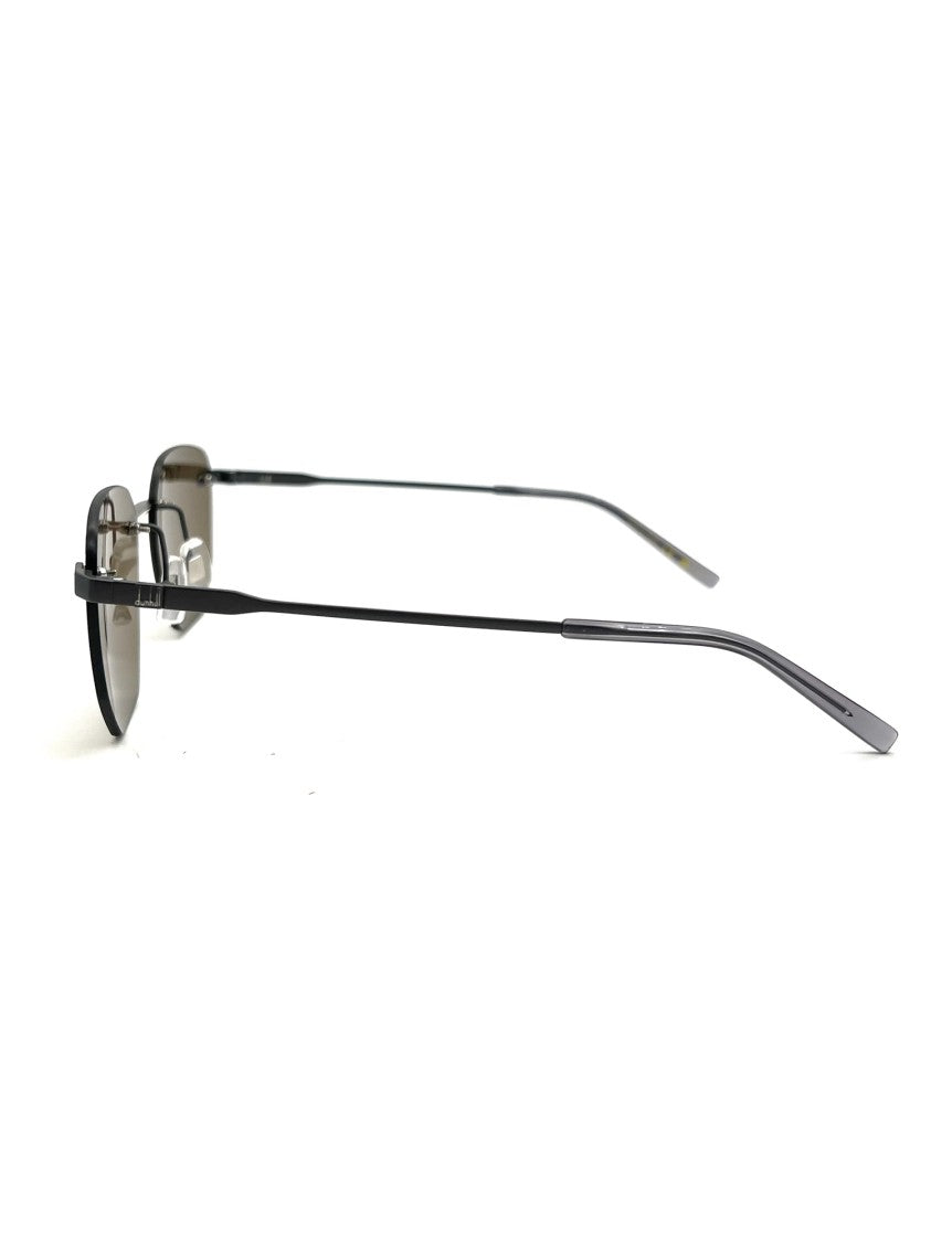 Dunhill Du0066s Angular Metal Brown Sunglasses