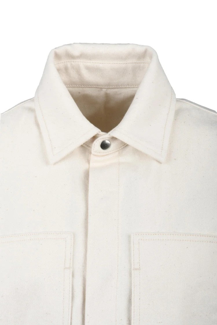 Jil Sander Oversized Cotton Shirt - White