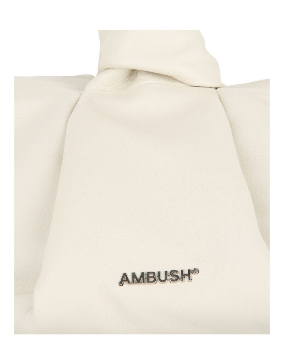 Ambush Twist Top Leather Handle Bag