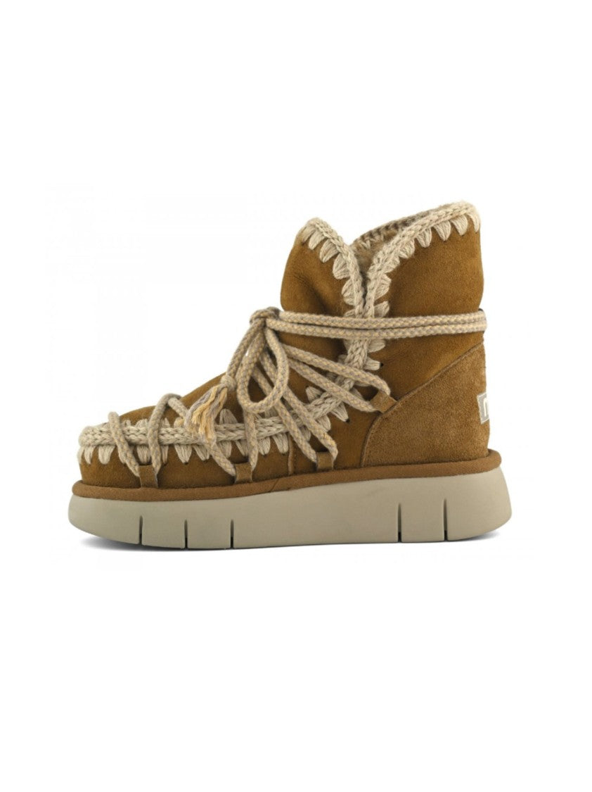 Mou Bounce Boot With Scoubidou Laces