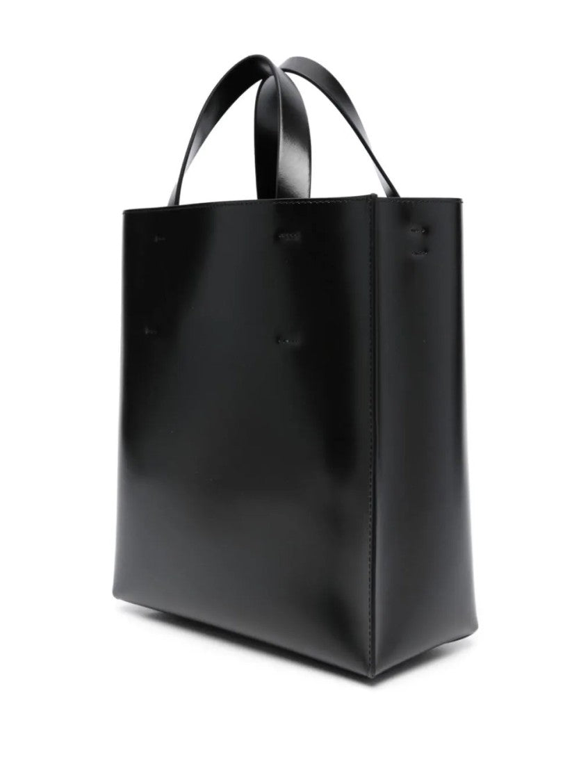Marni Black Calf Leather Shoulder Bag