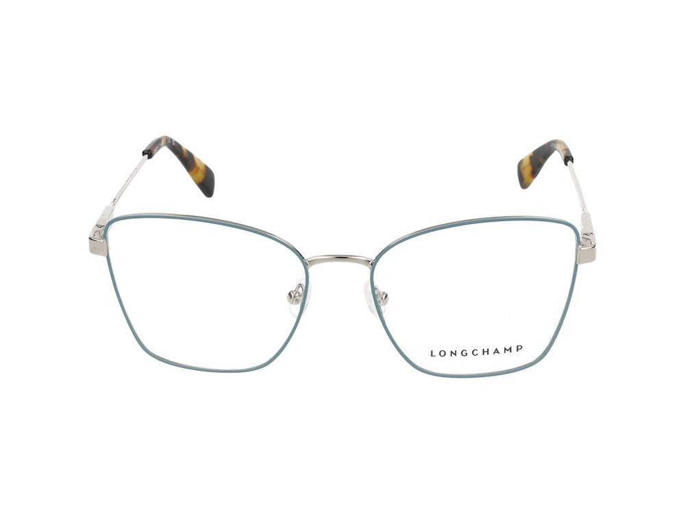 Longchamp Eyeglasses Lo2153 043 Silver/Azure 55/17/140