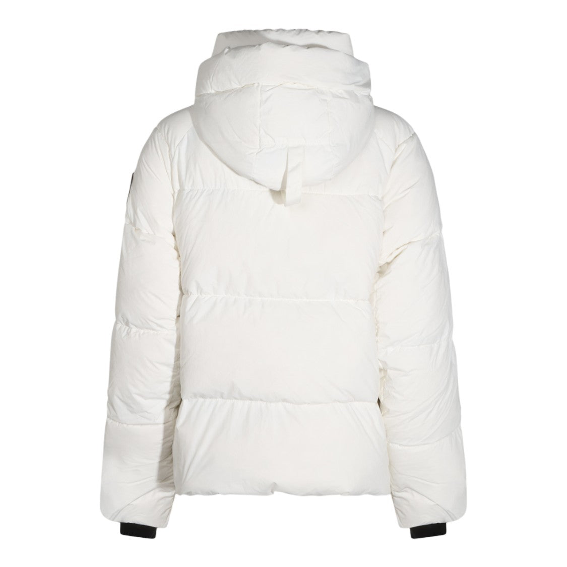 Canada Goose Puffer Coat With High Collar And Attached Hood