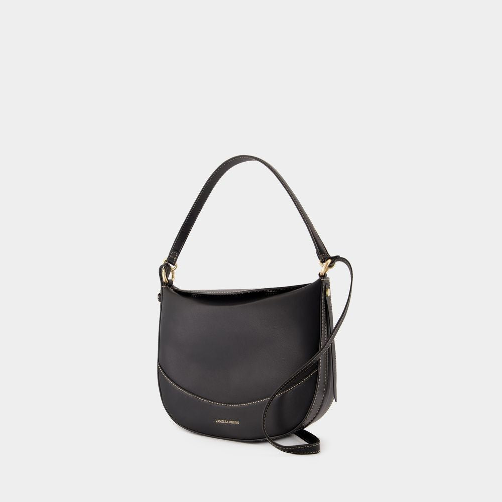 Vanessa Bruno Daily Mm Handbag - Leather - Black