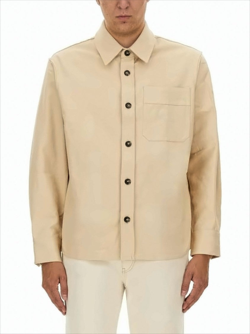 A.P.C. Boxy Fit Jacket With Classic Collar