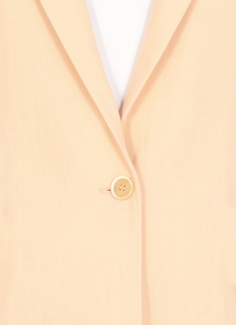 Fabiana Filippi Virgin Wool And Linen Blazer