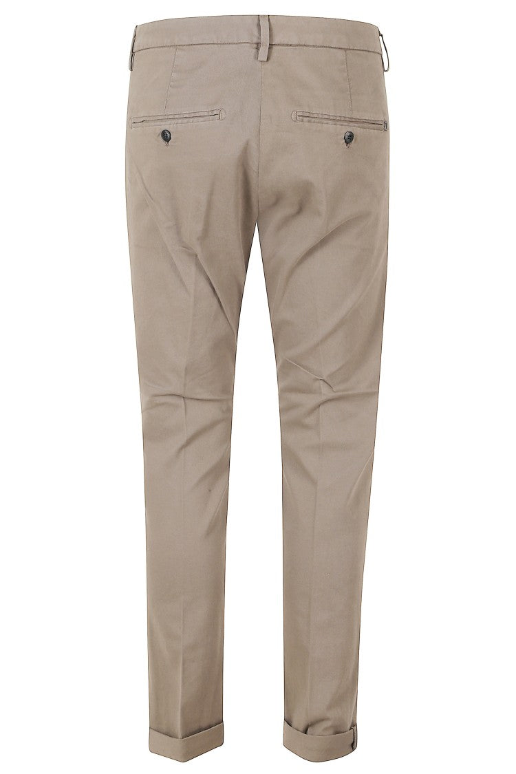 Dondup Noce Gaubert Gabardine Straight-Leg Pants