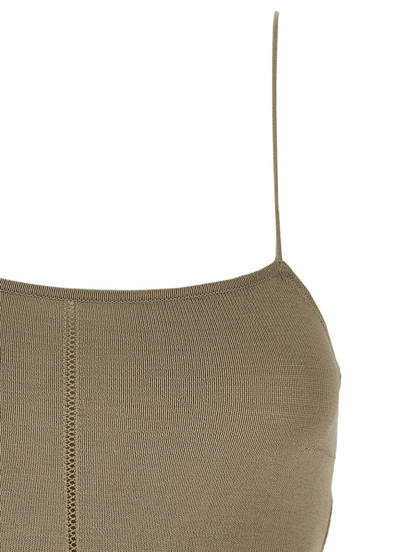 Lemaire Intricate Perforated Viscose Blend Top