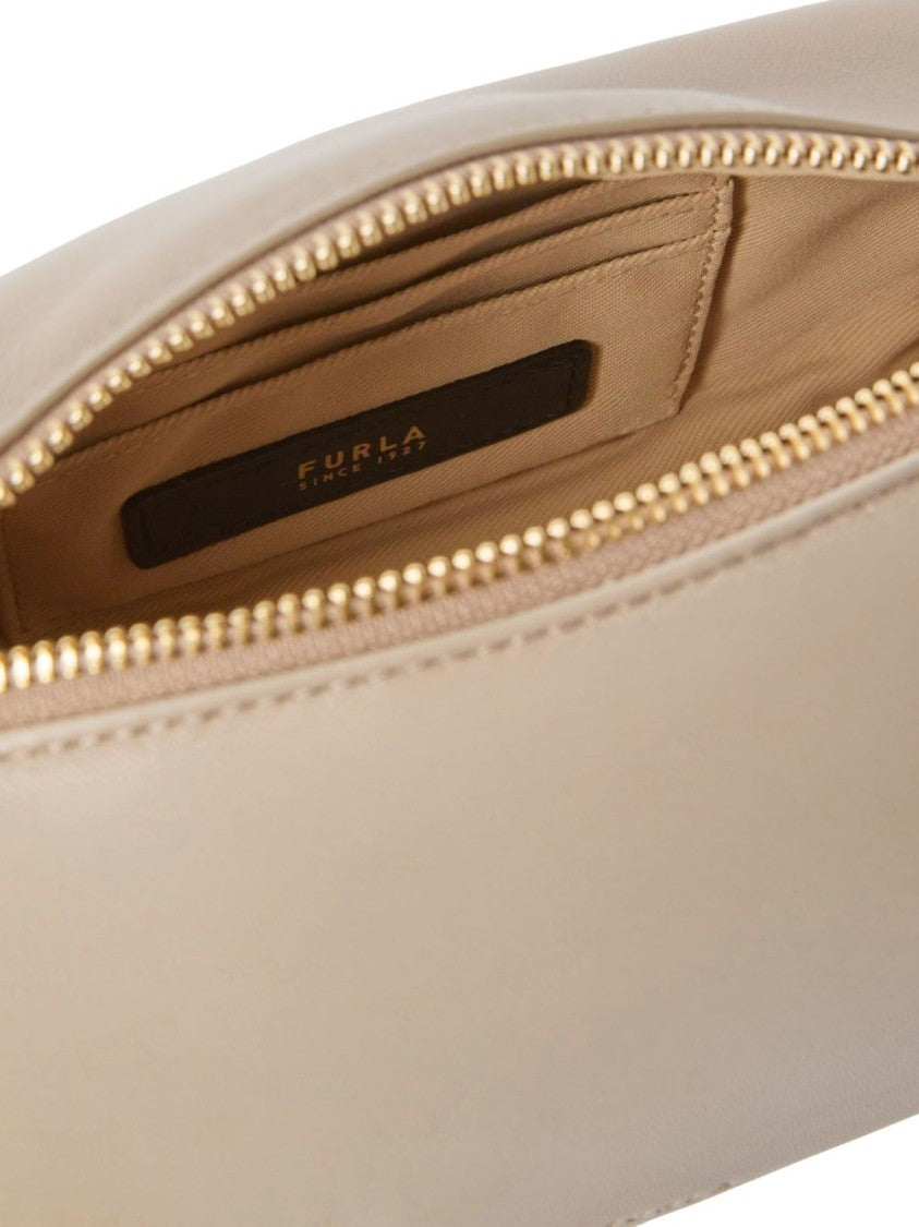 Furla Rectangular Smooth Leather Shoulder Bag
