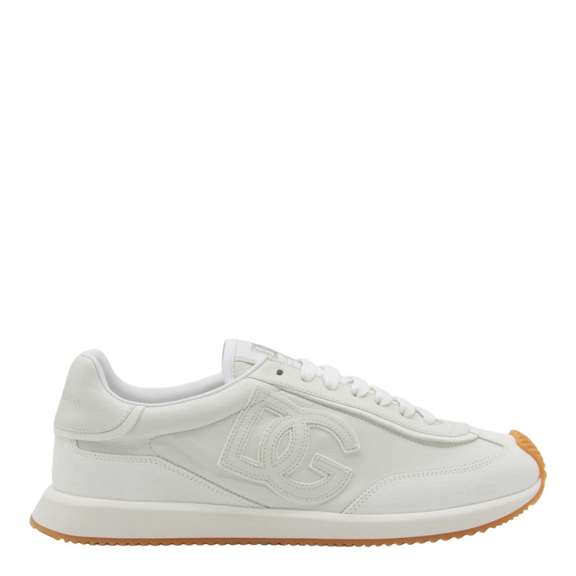 Dolce & Gabbana Low-Top Sneakers With Textured Logo