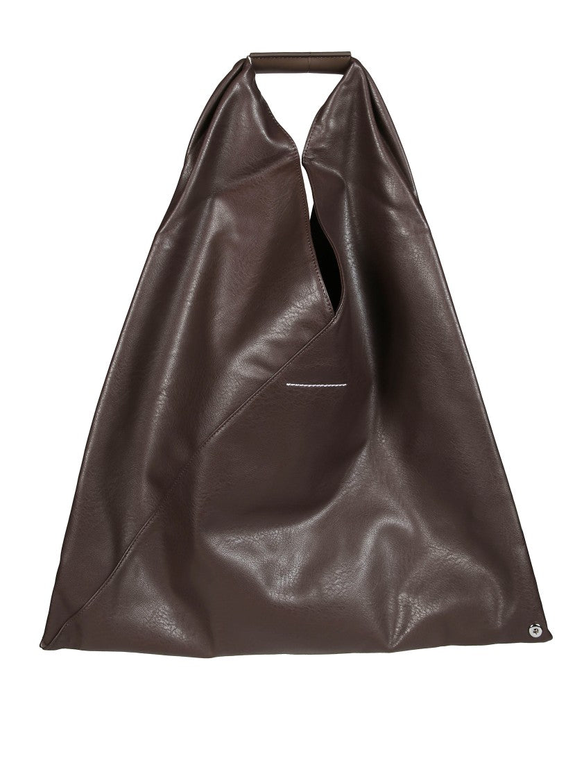Mm6 By Maison Margiela Brown Bag With Classic Japanese Aesthetic