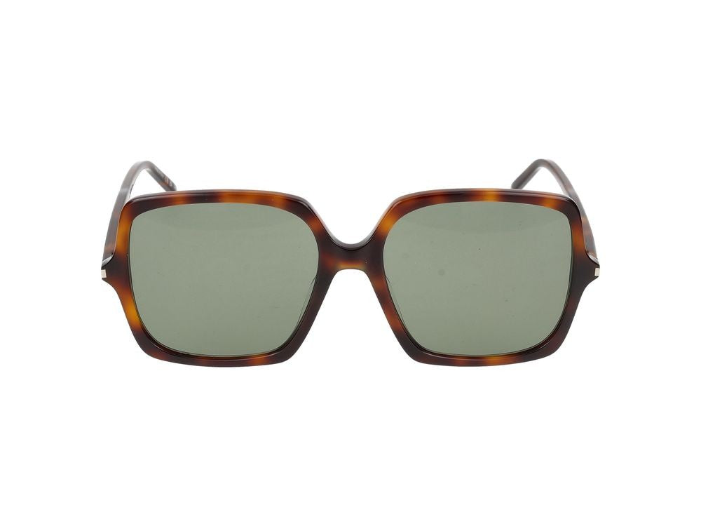 Saint Laurent Sunglasses Sl 591 002 Havana Havana Green 57/17/145