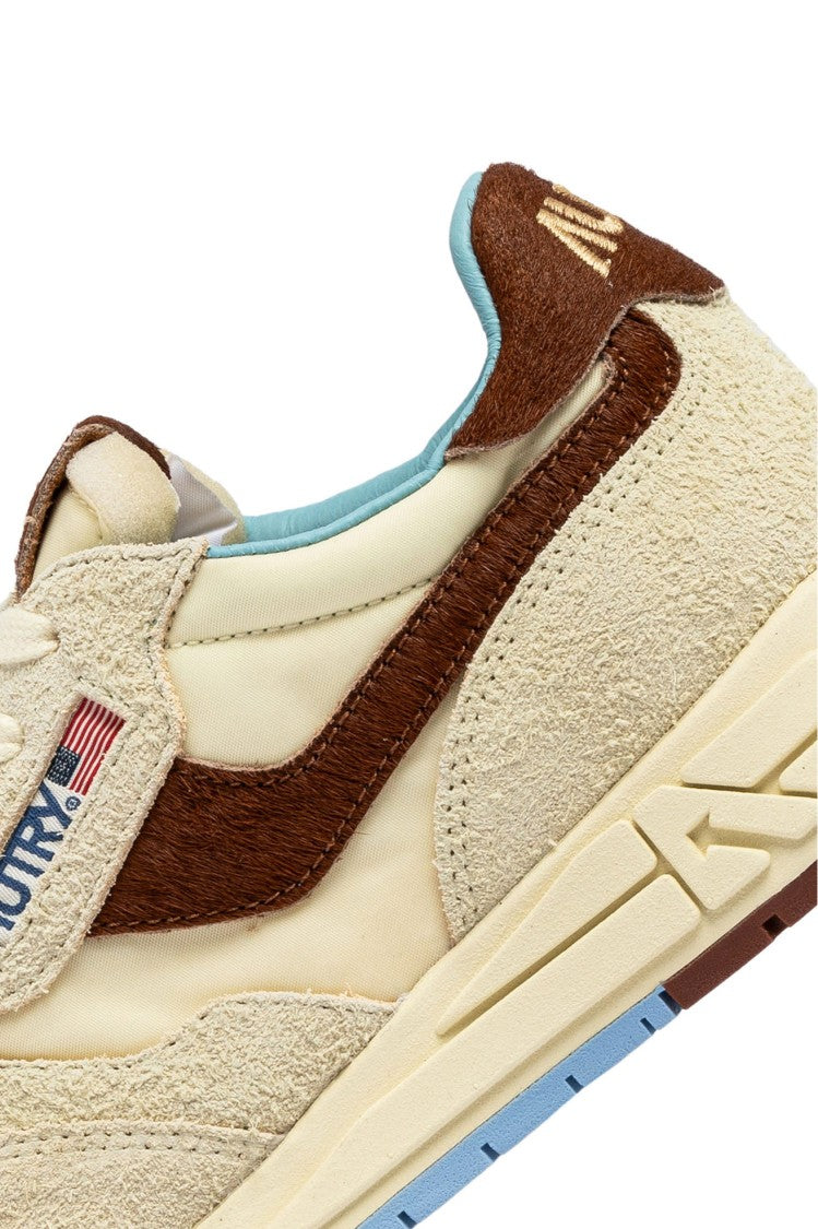 Autry Reelwind Suede Calf Hair Sneakers