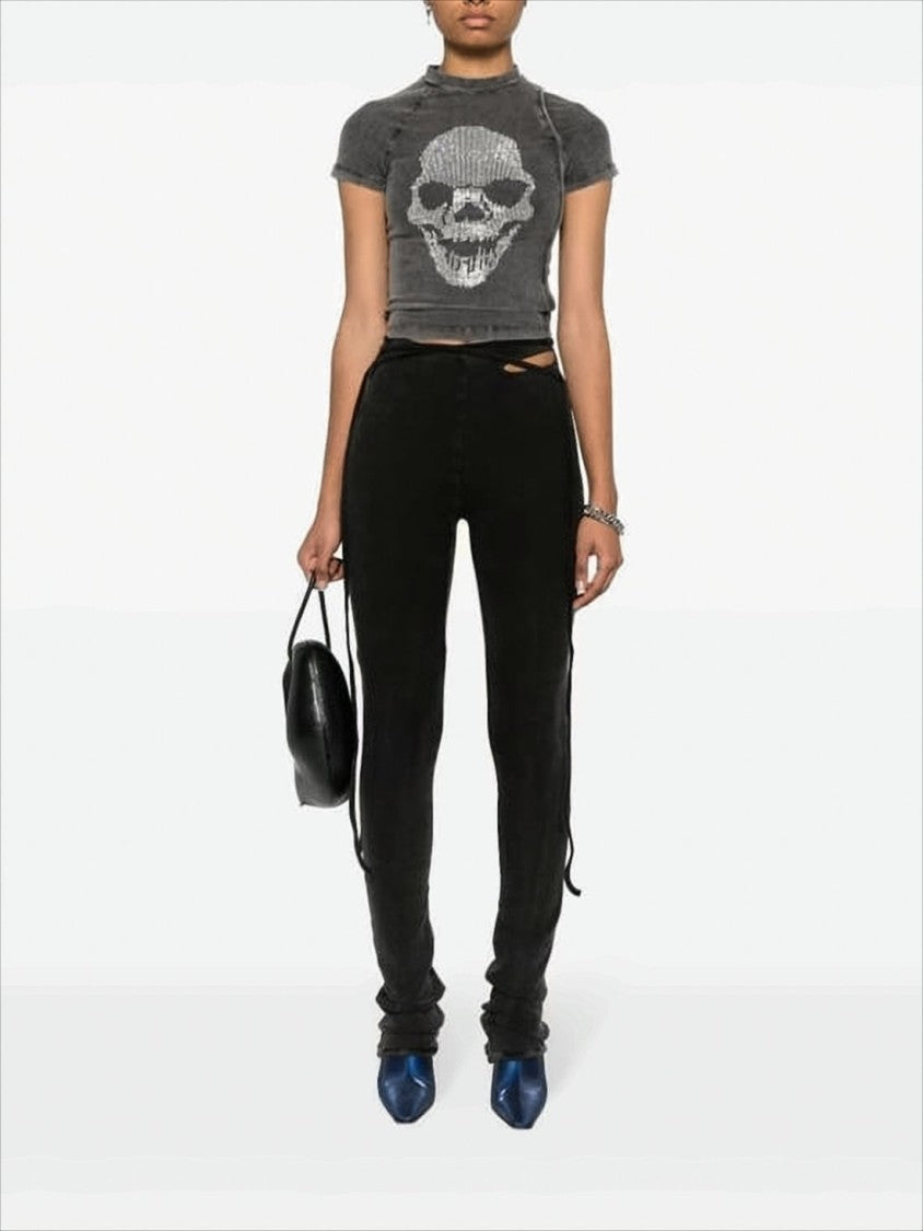 Ottolinger Slim Tapered Jogger Pants With Cut-Out Detail