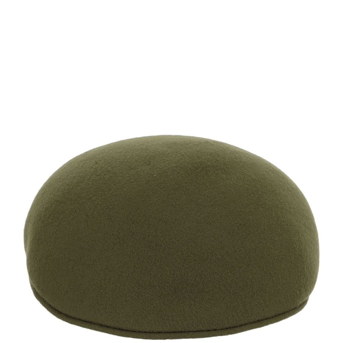 Alexia Alvarez De Toledo Green Stiff Wool Coppola Hat