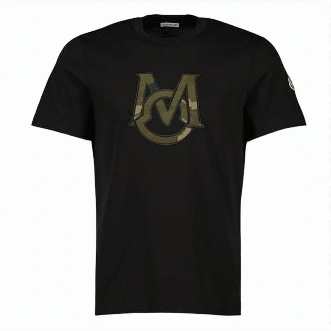 Moncler Cotton T-Shirt With Signature Monogram