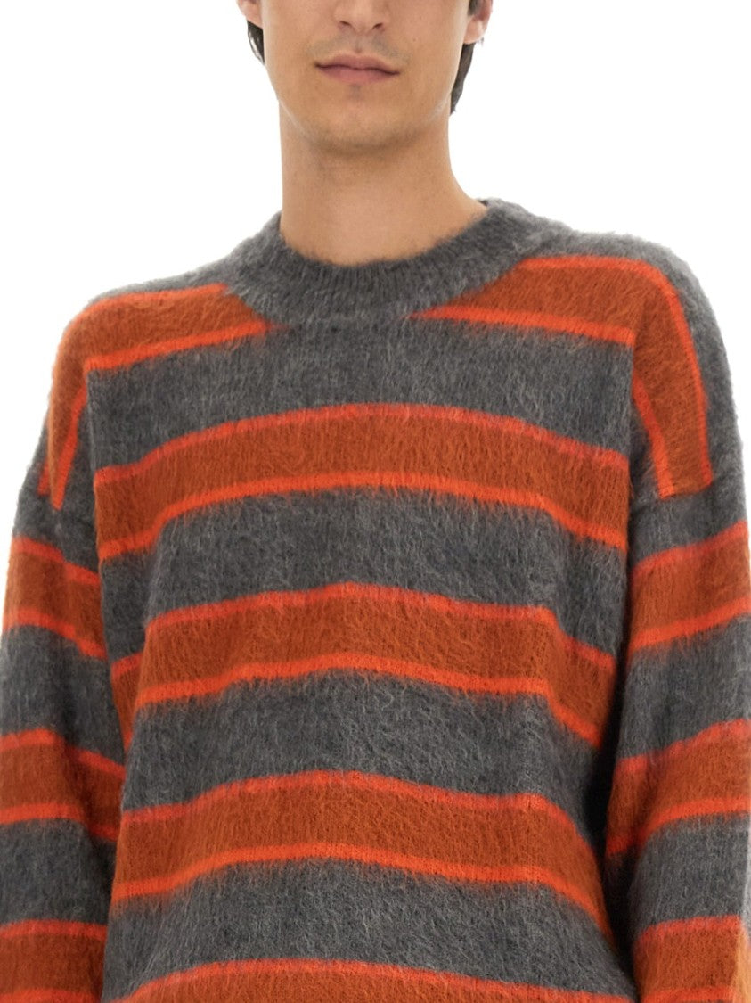 Amish Oversized Striped Sweater